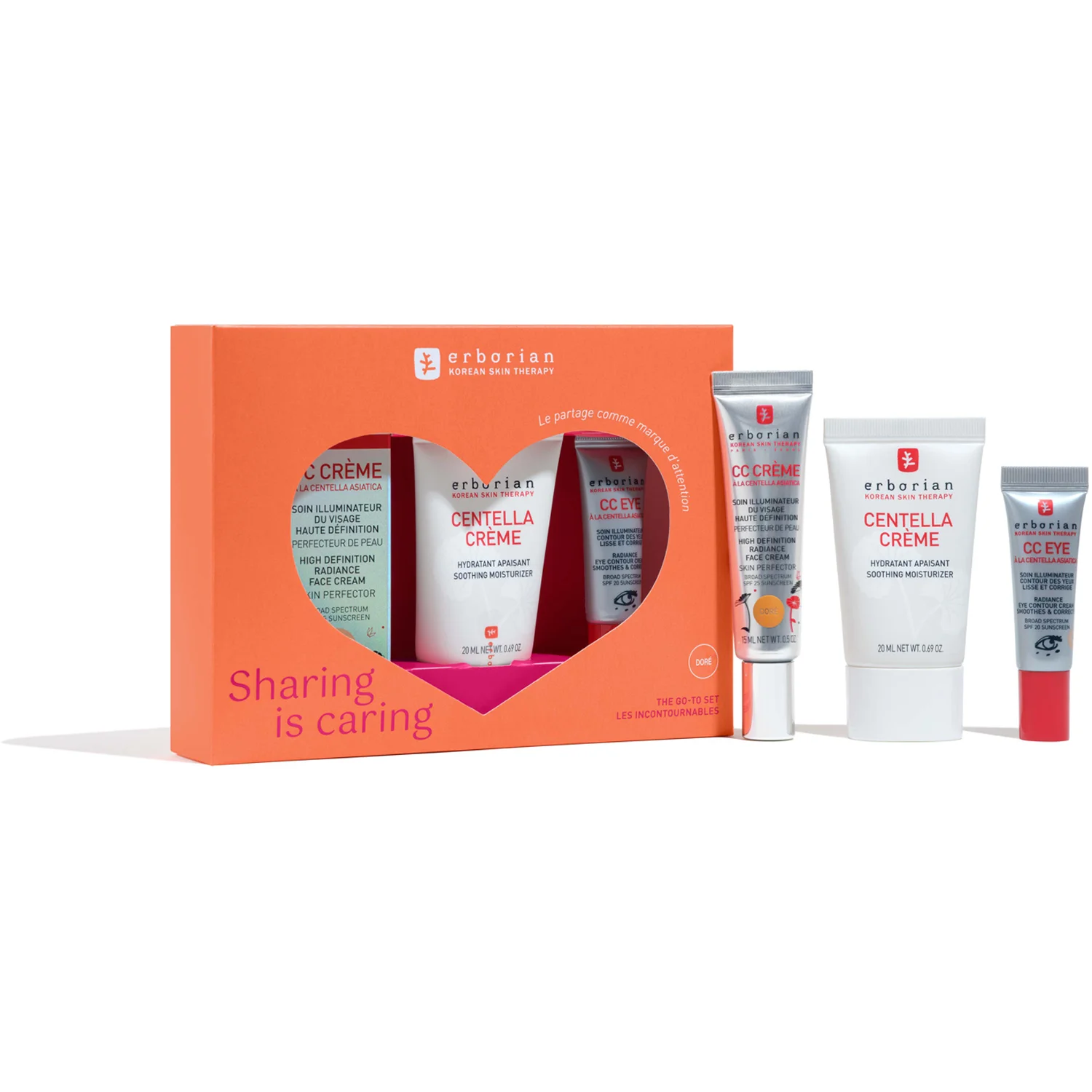 Erborian The Go-To Set - CC Routine x Centella Creme Doré 1 pcs