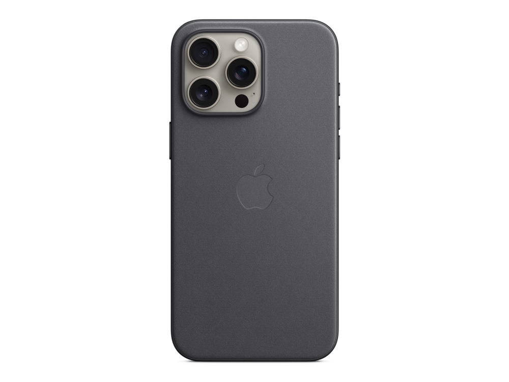 Apple iPhone 15 Pro Max Finewoven skal MagSafe, svart