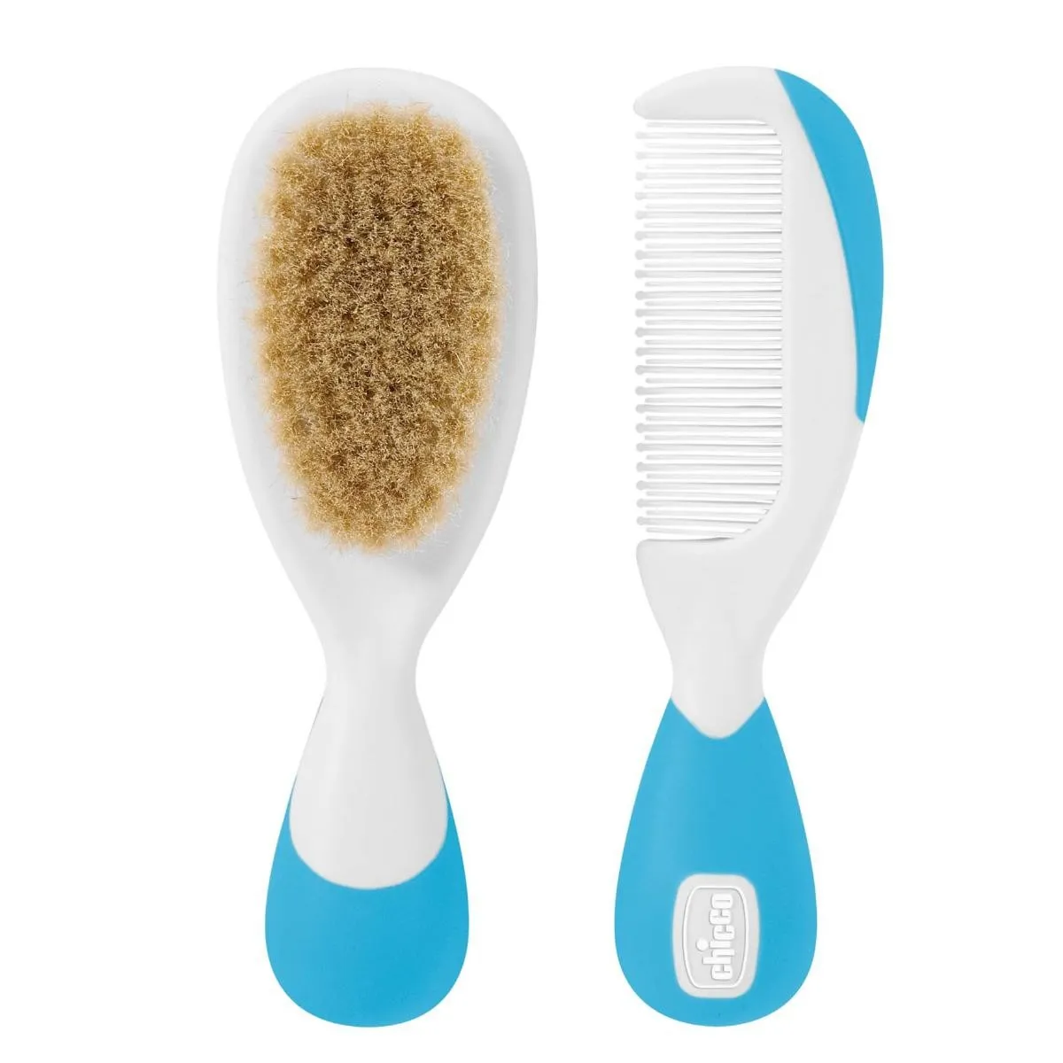 Chicco Brush And Comb 0 Months Blue