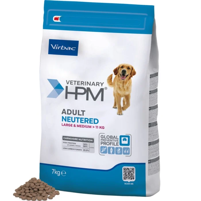 Virbac HPM Adult Neutered Large & Medium Dog 7 kg