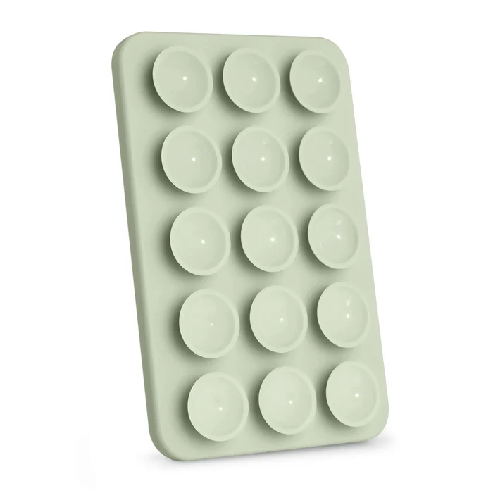 IDEAL OF SWEDEN MS mobilhållare med sugpropp, Sage Green