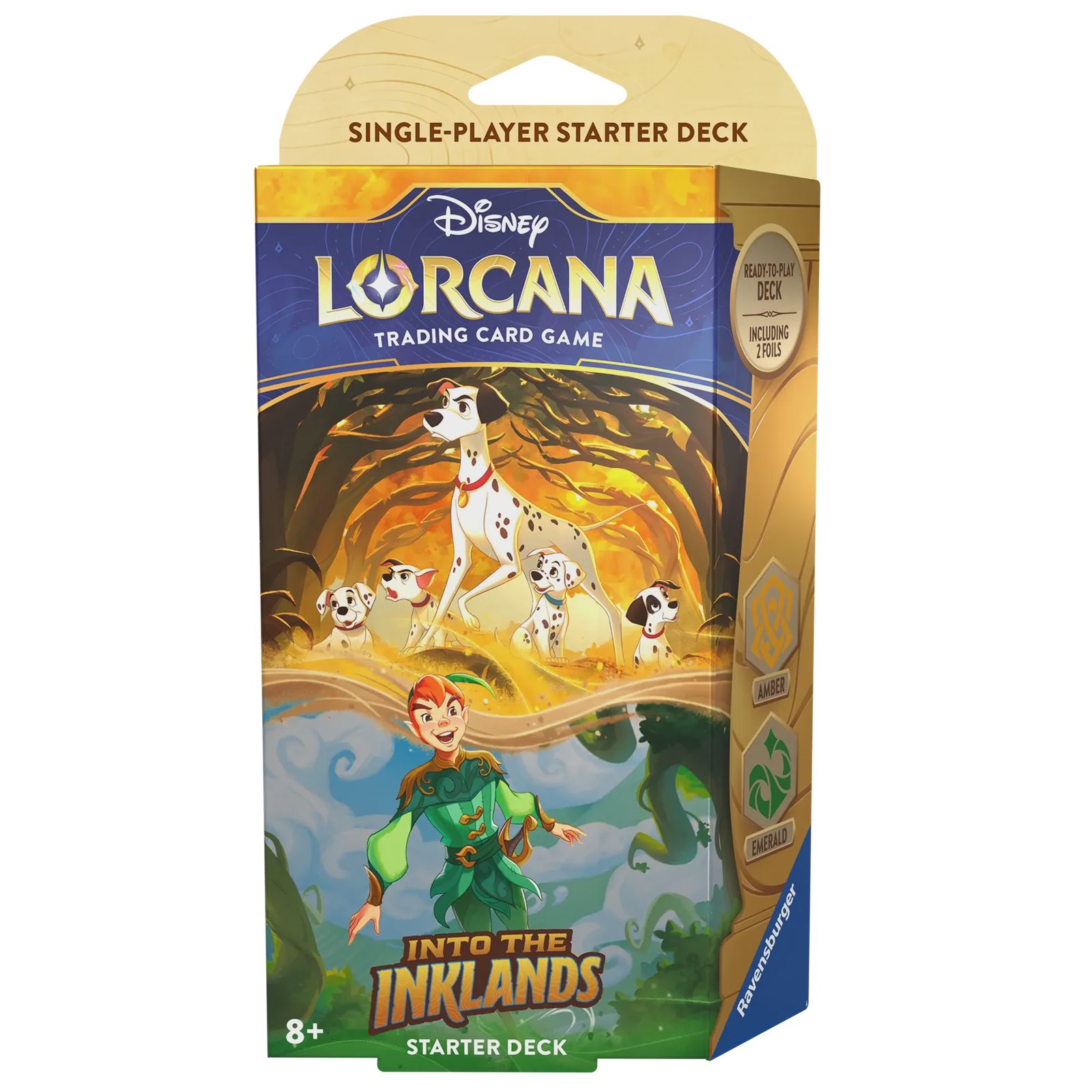 Disney Lorcana TCG: Into the Inklands Starter Deck - Amber & Emerald, bild 2