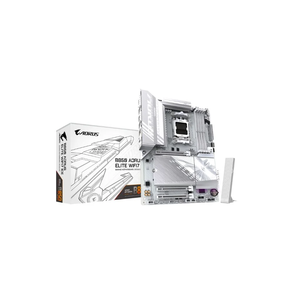 Gigabyte B850 A ELITE WF7 ICE moderkort