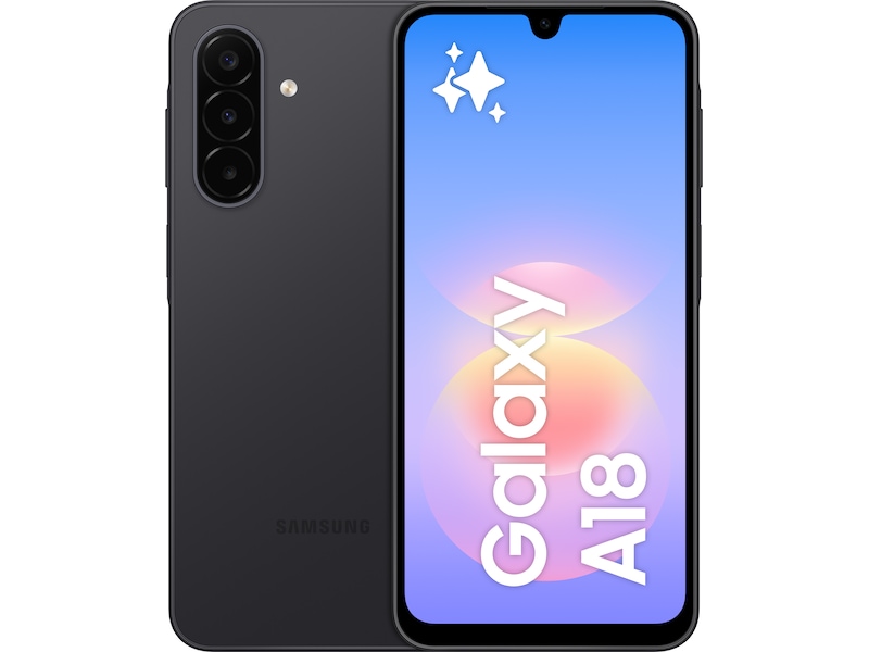 Samsung Galaxy A18 128 GB, svart, bild 4