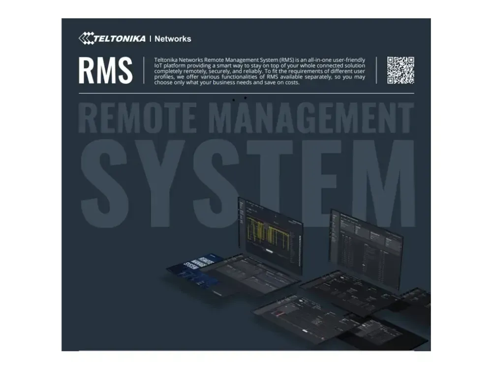 Teltonika Networks RMS Management Pack-licens 10 år per enhet