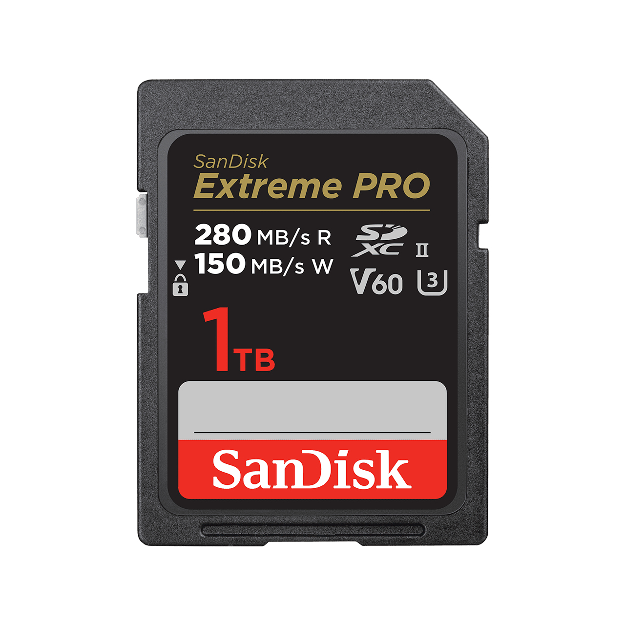 Secure Digital SDXC 1 TB SanDisk Extreme Pro, 280/100 MB/sek, Class 10, UHS-II U3, V60, bild 4