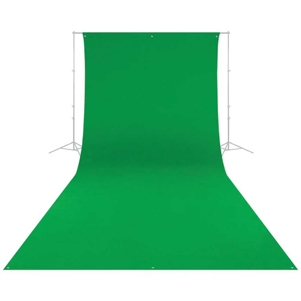 Westcott Wrinkle-Resistant Backdrop Bakgrund 2.7 x 6.1m, Green Screen