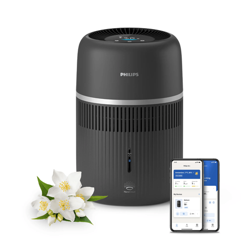 Philips HU4210/03 luftfuktare 3,5 L 4000 series ultraljud 3 W mörkgrå