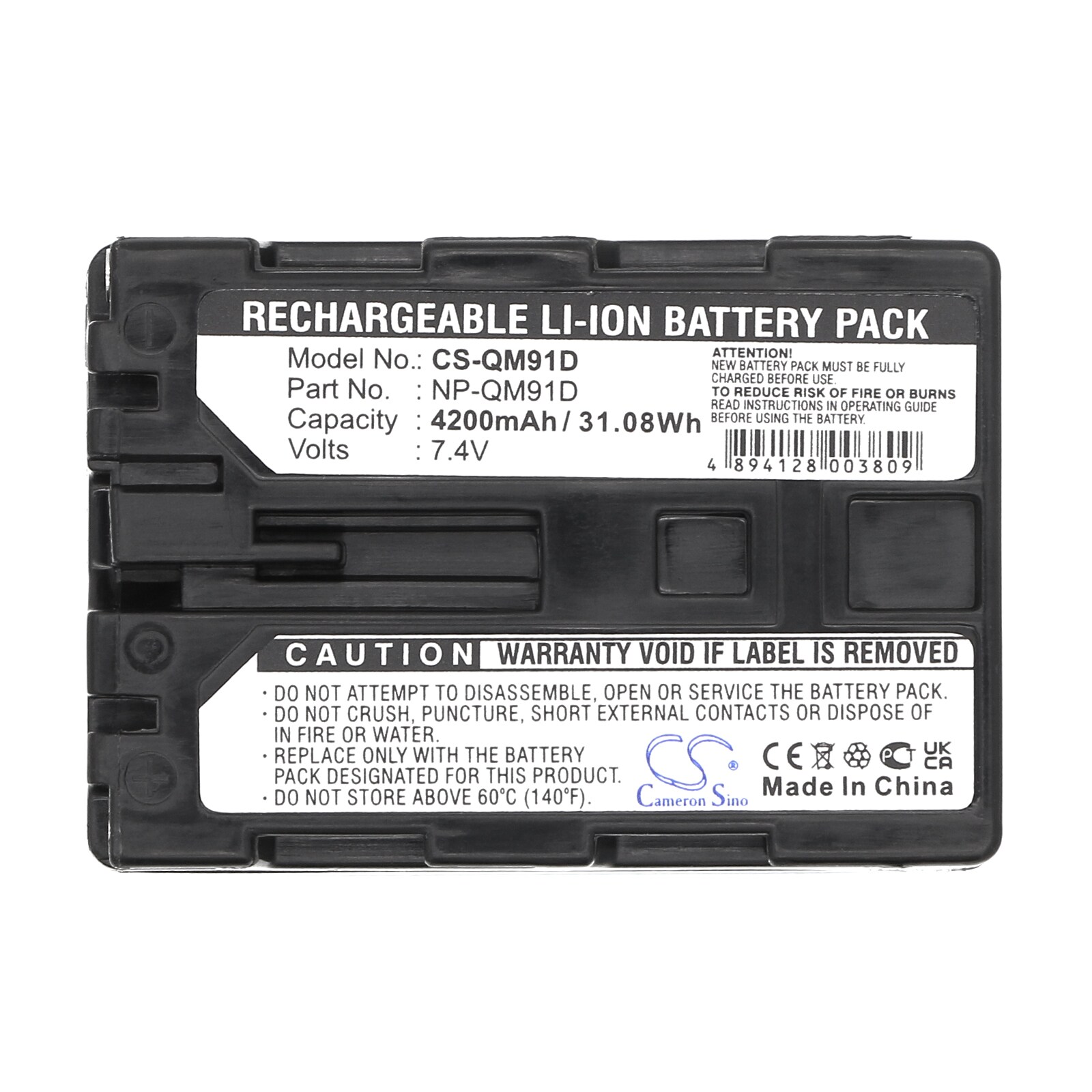 Batteri till Kamera för Sony DCR-DVD101, DCR-TRV730, CCD-TRV208 m.fl., bild 5