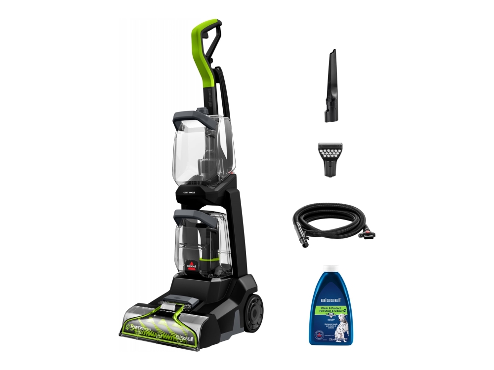 BISSELL PowerWash Pet 3878N mattrengörare 600 W upprätt, svart