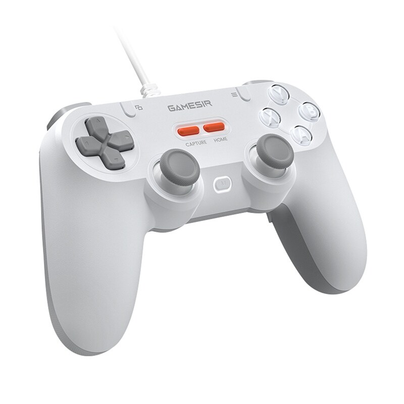 GameSir Tegenaria Lite Trådbunden Symmetrisk Kontroller - Retro Vit, bild 3