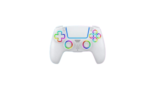 Deep Explorer - Wireless RGB Pro controller - PS5 (White), bild 3