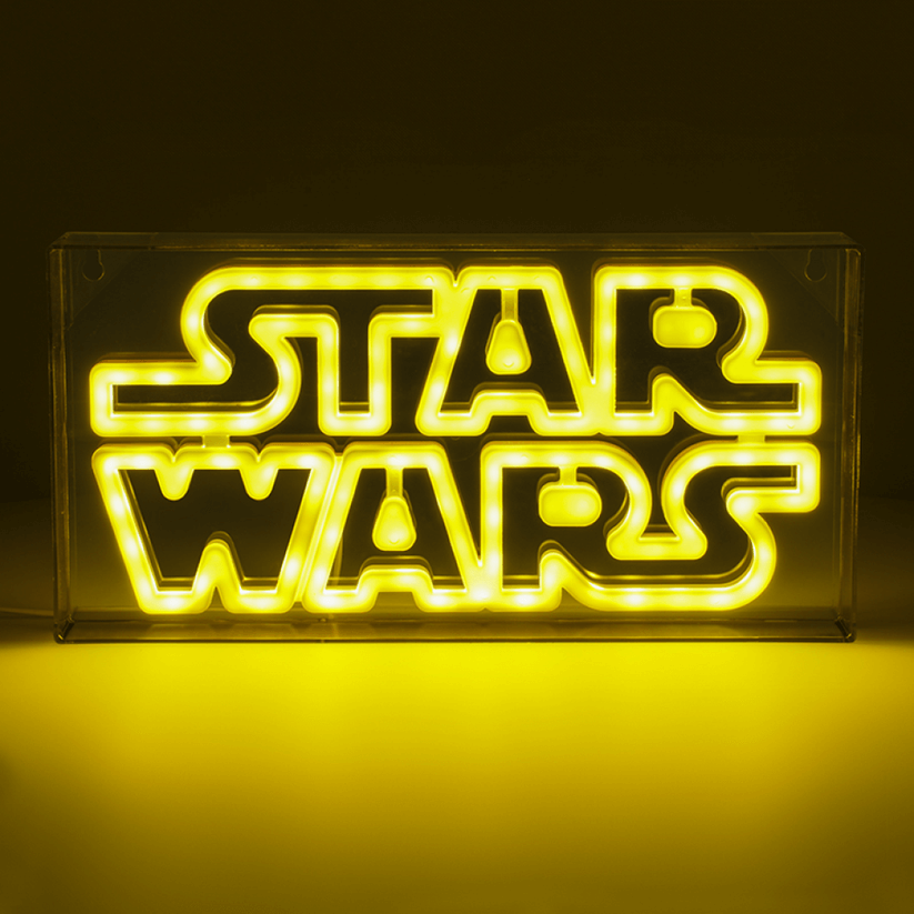 Star Wars Logo Light Neon
