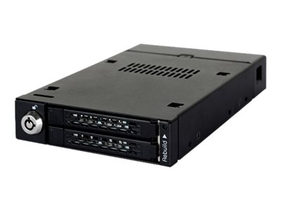 ICY Dock ToughArmor - Hållare för lagringsenheter - 2.5 - mattsvart