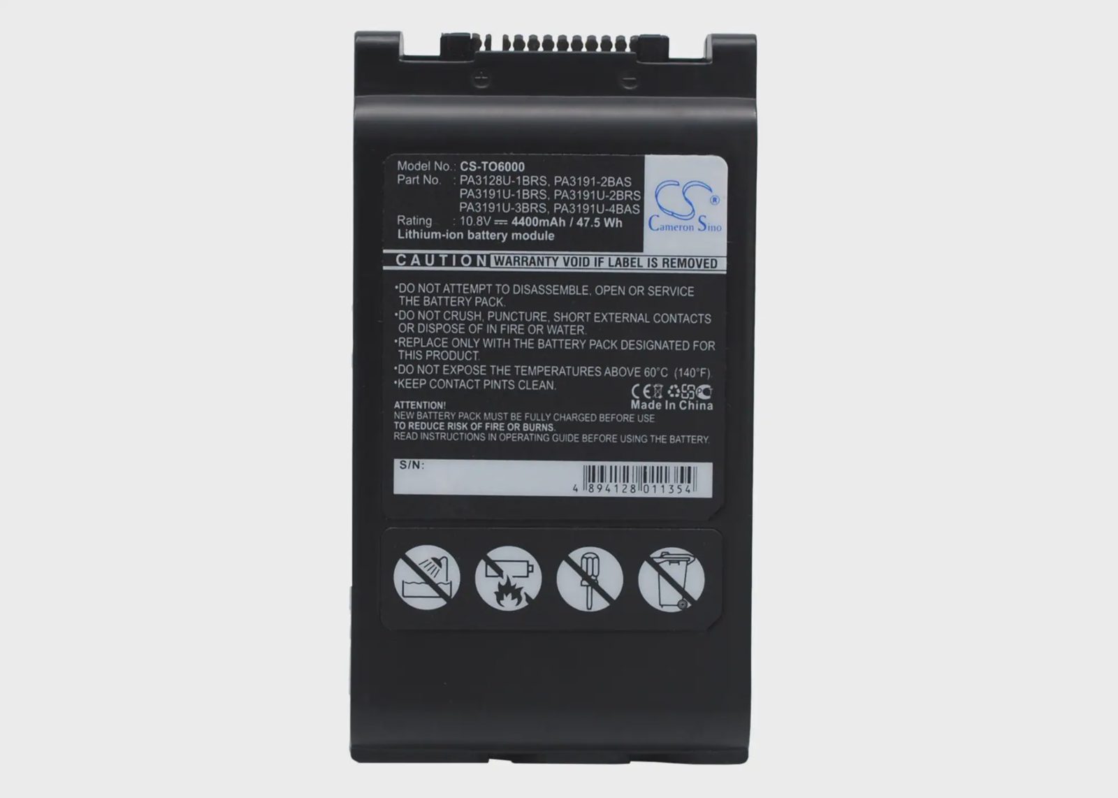 Batteri till Notebook, Bärbar dator för Toshiba Tecra M7-ST4013, Portege M405 m.fl., bild 2