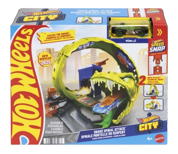 Hot Wheels City Snake Spiral Attack