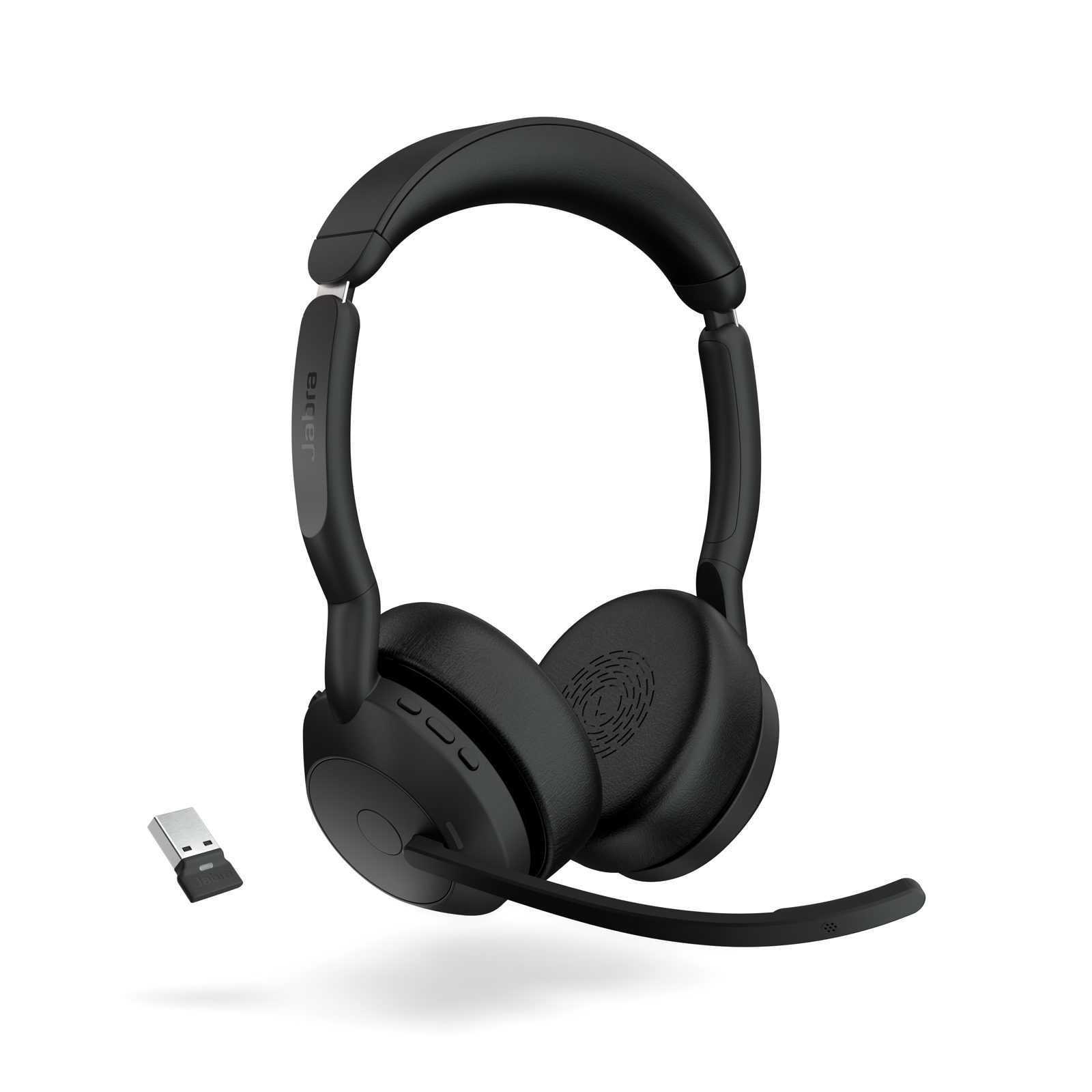 Jabra Evolve2 55 MS Link 380A Stereo trådlöst headset, bild 3