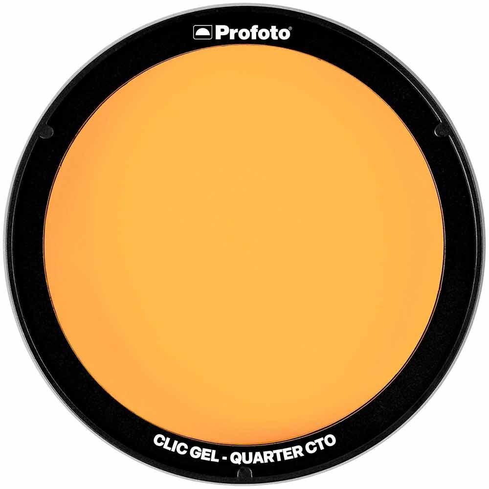Profoto Clic Gel Quarter CTO