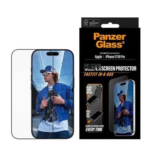 PanzerGlass - skärmskydd - iPhone 17