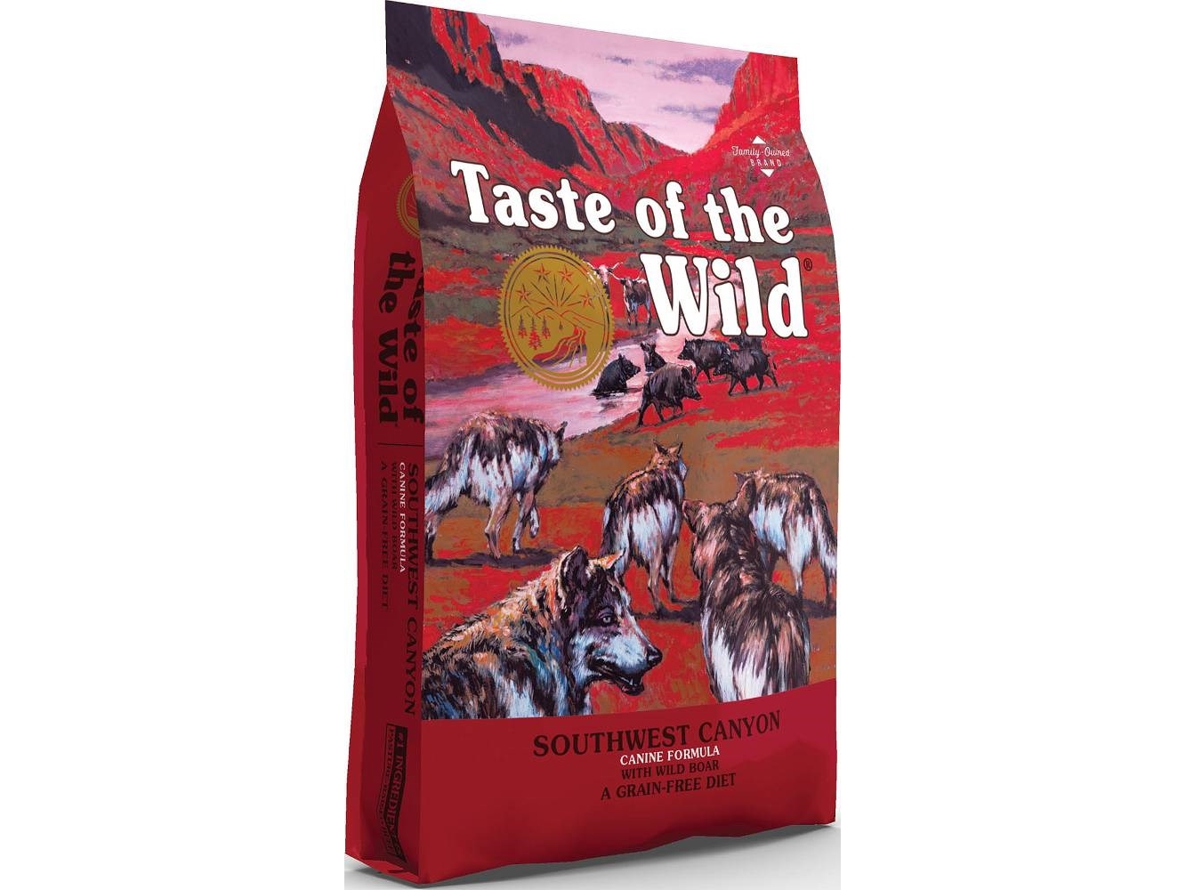 Taste of the Wild torrfoder för hund Wild Boar Southwest Canyon, 12,2 kg