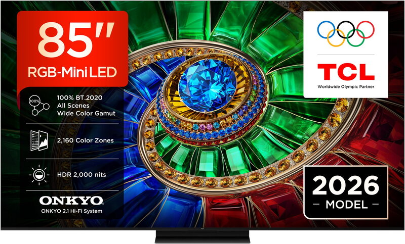 TCL 85" RM7L 4K RGB-Mini LED TV (2026), bild 5