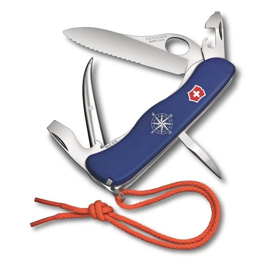 Victorinox V-0.85 03.2MW fickkniv Skipper Pro med nylonlina, blå, bild 4