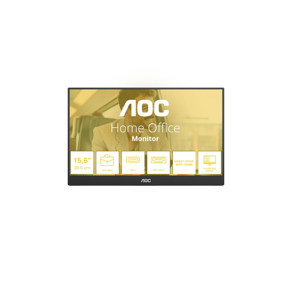 AOC 16T20E2 15.6" bärbar skärm
