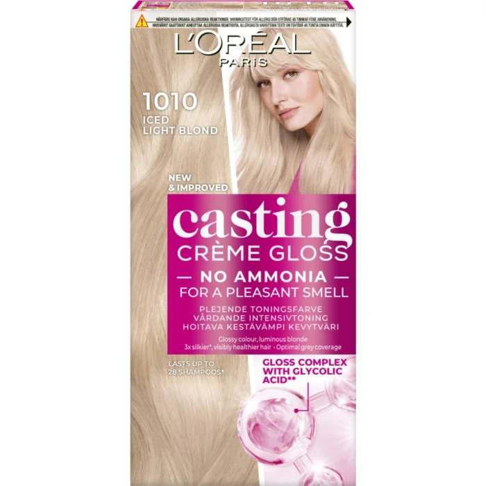 Loreal Paris Casting Crème Gloss 1010 Iced Light Blonde, bild 4