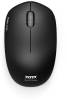 PORT Designs Silent Wireless Mouse, USB-C/USB-A mottagare - Svart