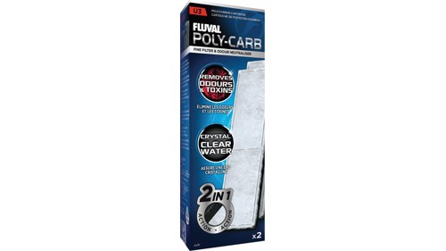 FLUVAL - Poly/Carbon Cartridge 2 pack U3 - (126.2491), bild 3