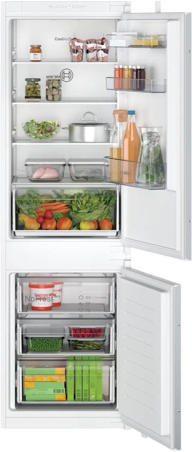 Bosch Serie 2 KIN86NSE0 integrerad kyl/frys