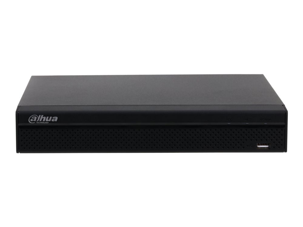 Dahua Lite NVR4108HS-8P-4KS3 nätverksvideobandspelare, 8 kanaler, 8 PoE