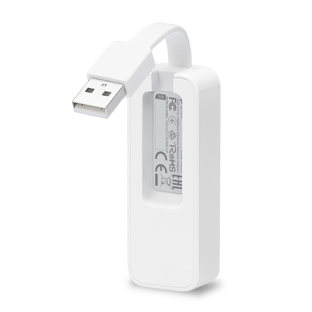 TP-Link UE200 Nätverksadapter, USB-A 2.0 till RJ45, bild 2