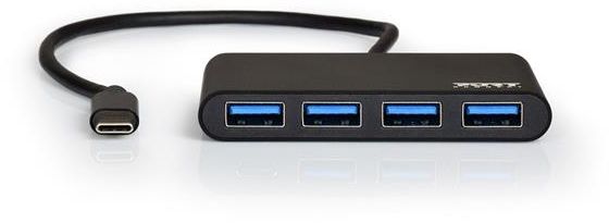 PORT Designs USB-C-adapter 3.0 4-portar Svart, bild 3
