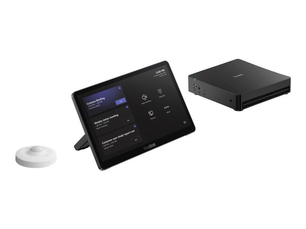 Yealink MCoreKit-C5U-MS Microsoft Teams Rooms BaseKit Incl. MTouch Plus 11,6"
