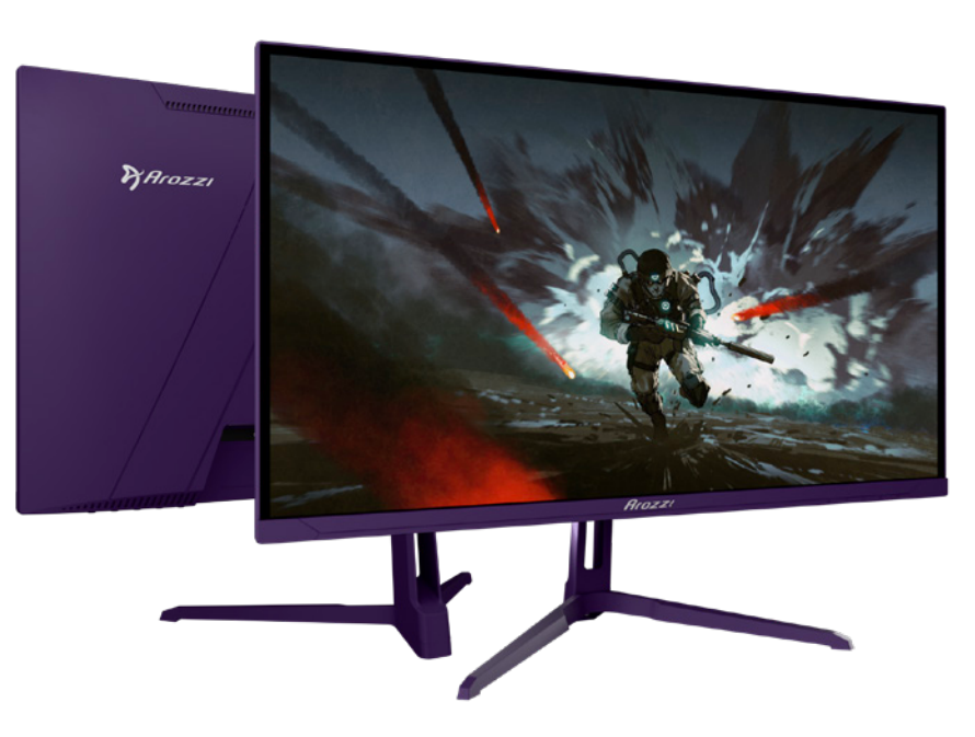 Arozzi Nova 25" E-Sport Purple IPS FHD 400Hz, bild 3