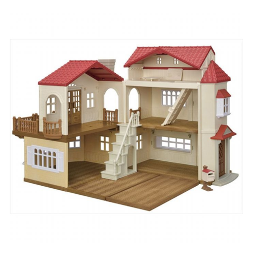 Sylvanian Families Red Roof Country Home Secret Attic Playroom