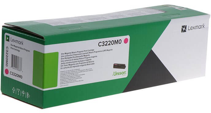 Lexmark C3220M0 tonerkassett 1 Styck, magenta, bild 3