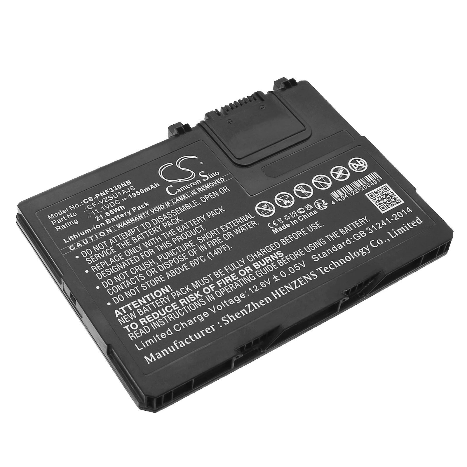Batteri till Notebook, Bärbar dator för Panasonic Toughbook CF-33LEHFAT3 m.fl.