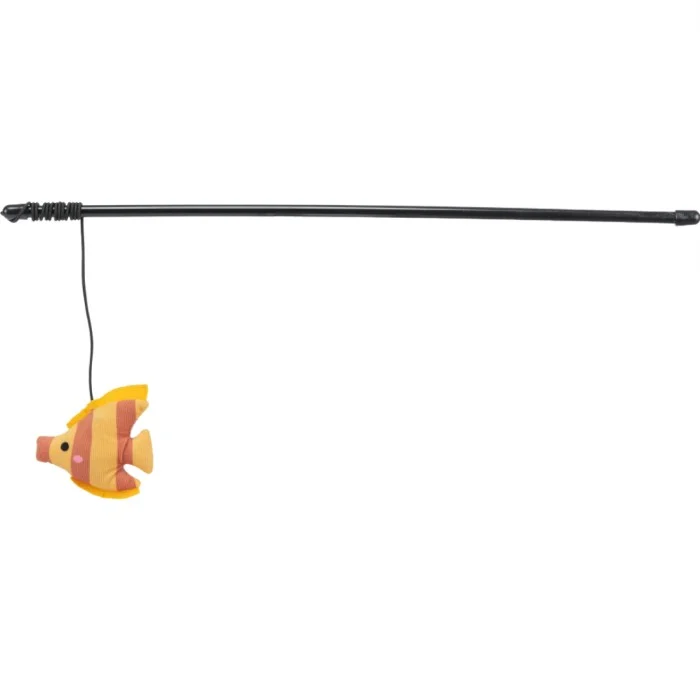 Trixie Vippa med fisk, plast/plysch, 46 cm
