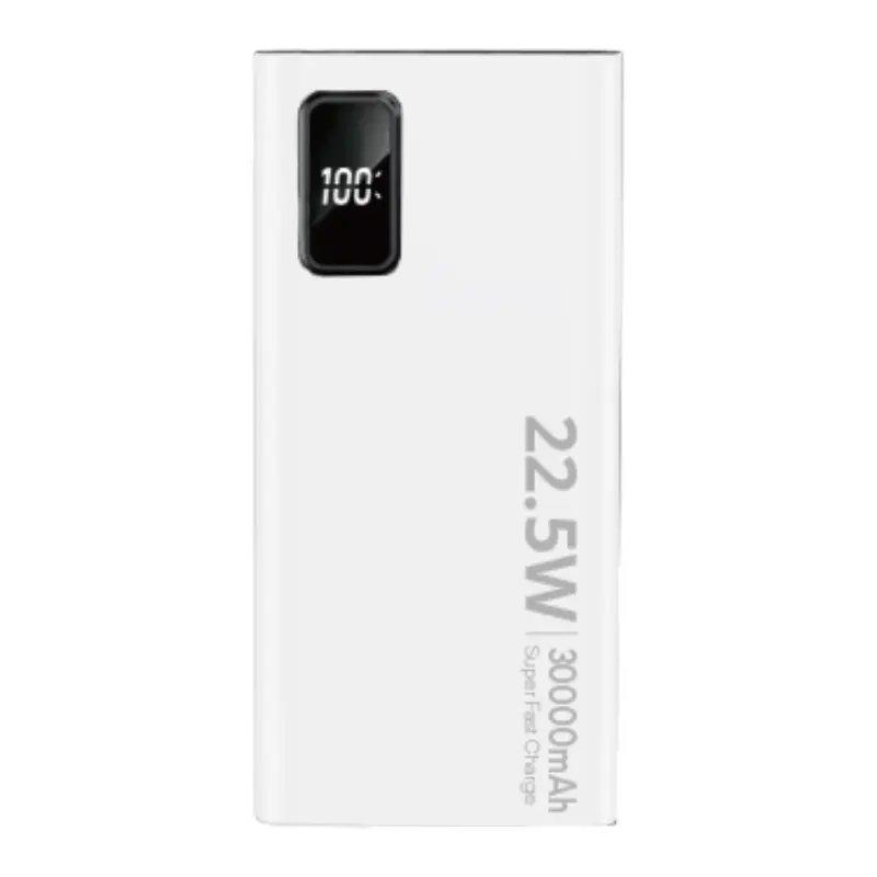 SiGN Extremt Kraftfull Powerbank 30000mAh, 22.5W - Vit
