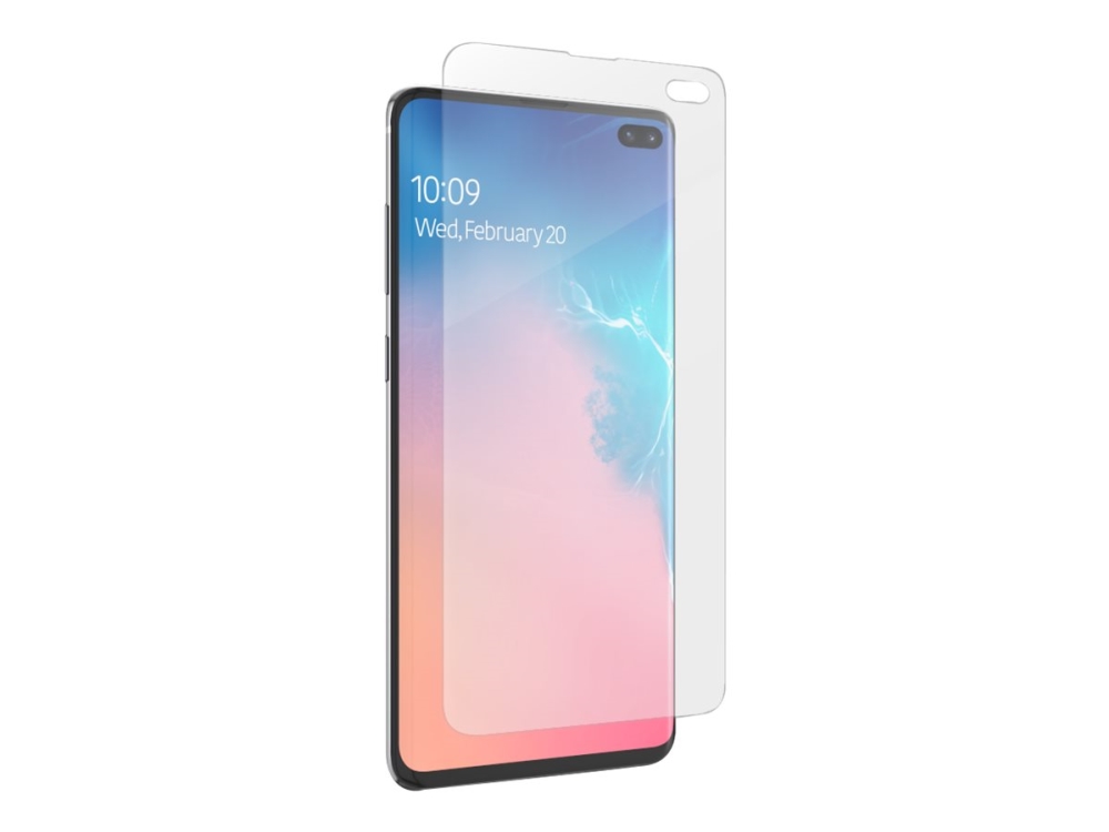 ZAGG InvisibleShield Ultra Clear - Skärmskydd för mobiltelefon - lämplig för fodral - för Samsung Galaxy S10+
