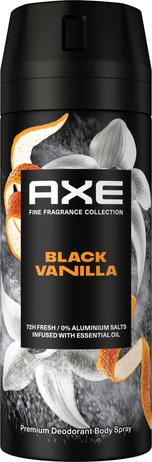 AXE Fine Fragrance Black Vanilla Body Spray 150 ml, bild 2