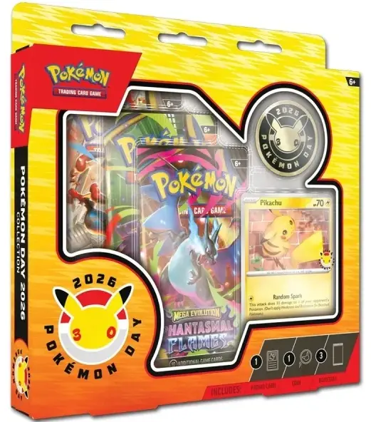 Pokémon Pokemon Day 2026 Collection Box 3-Pack