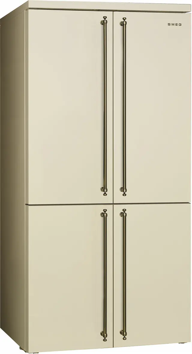Smeg FQ60CPO6 kyl/frys, kräm