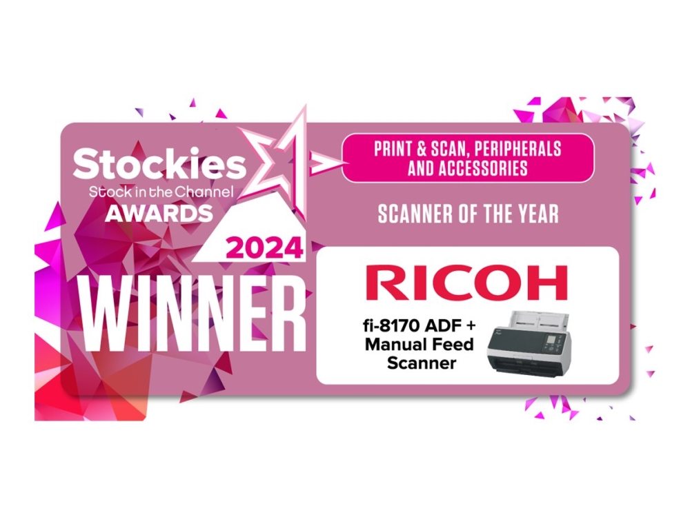Ricoh fi-8170 dokumentskanner A4 70 ppm duplex, 100-arks ADF, bild 2
