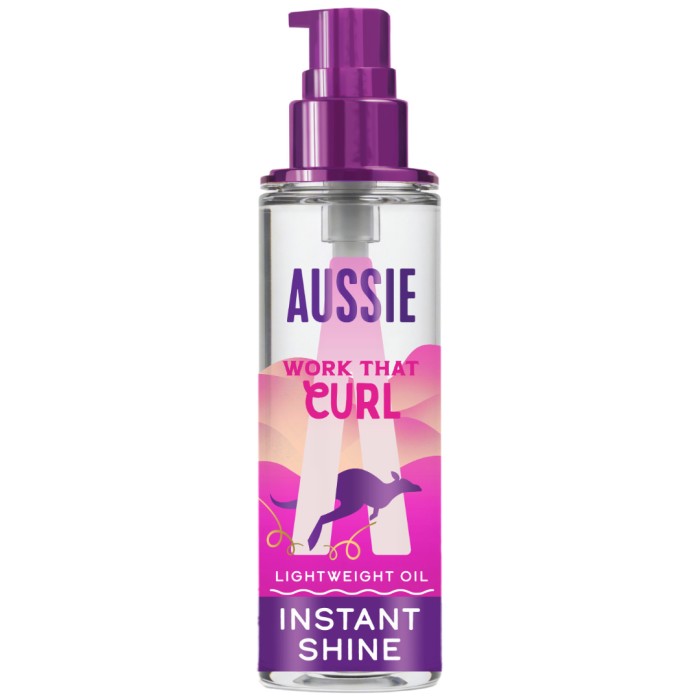 Aussie Curls Lightweight Oil hårolja 95 ml