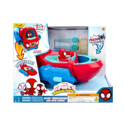 Spidey - Transforming Web-Wave Cruiser (SNF0379)
