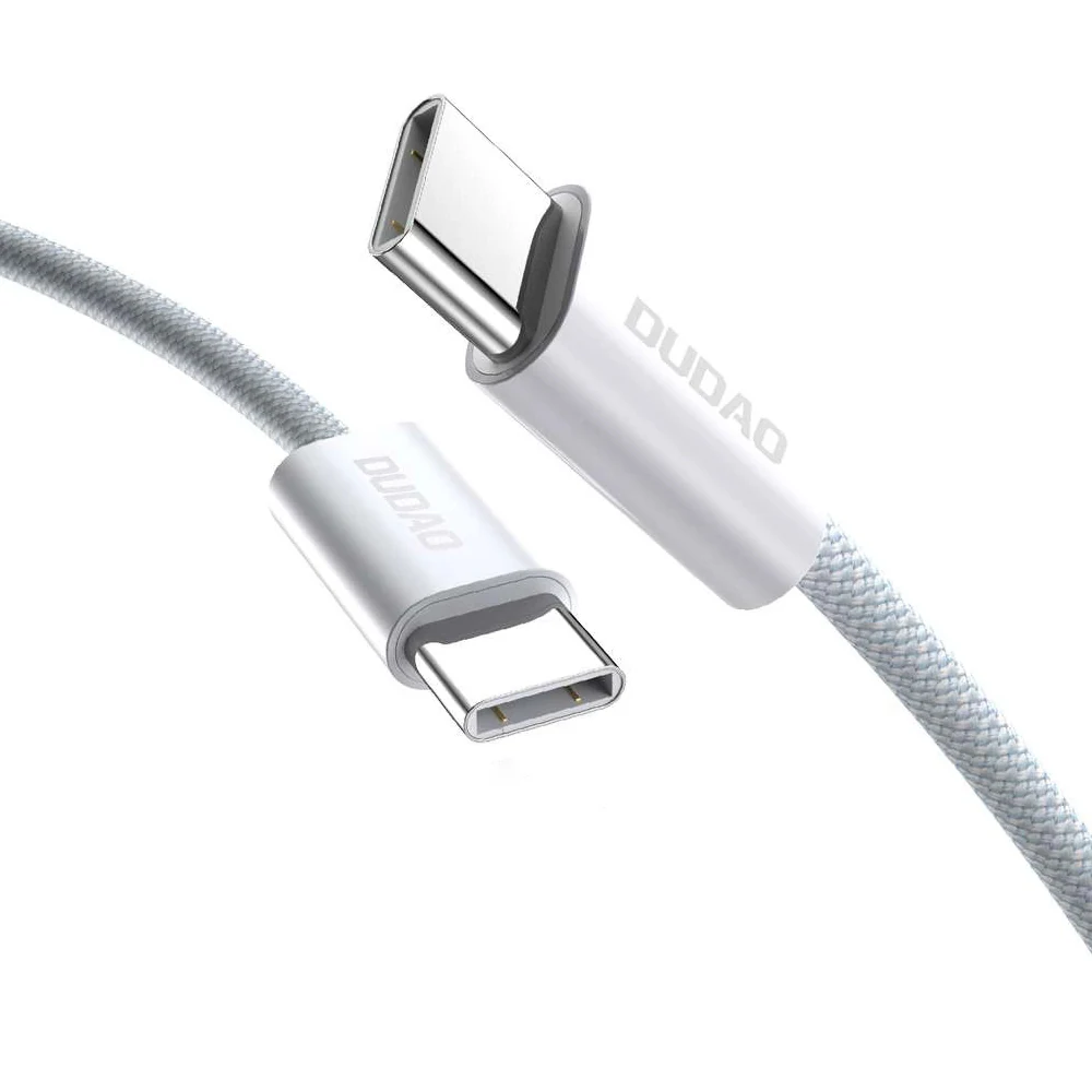 Dudao L6C USB-C till USB-C 60W PD 2m vit