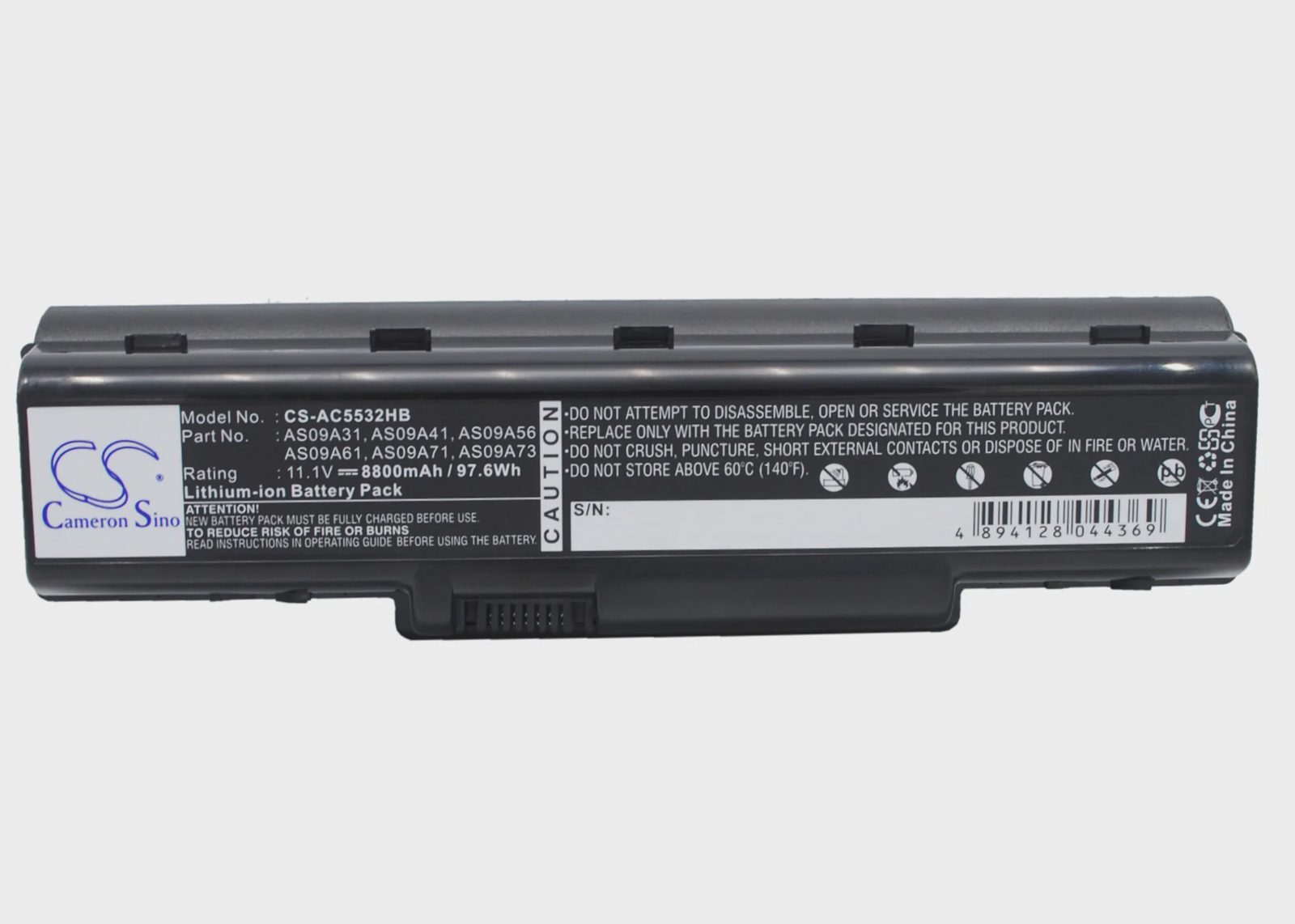 Batteri till Laptop, Bärbar dator för Acer Aspire 4732, Aspire 5516, Aspire 5517 m.fl., bild 3